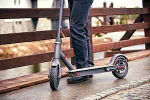 Boy on a Scooter